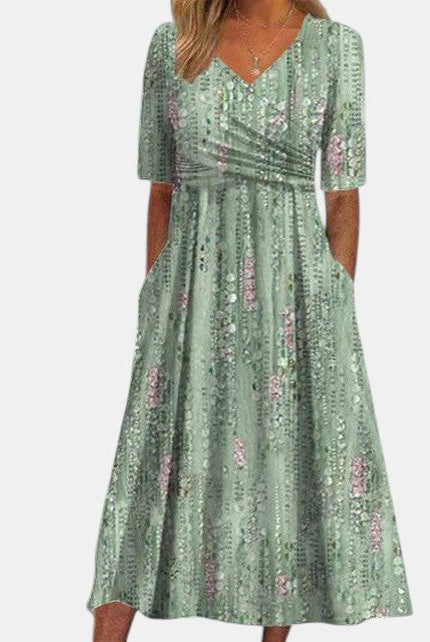 Karin | Elegant Floral Summer Dress