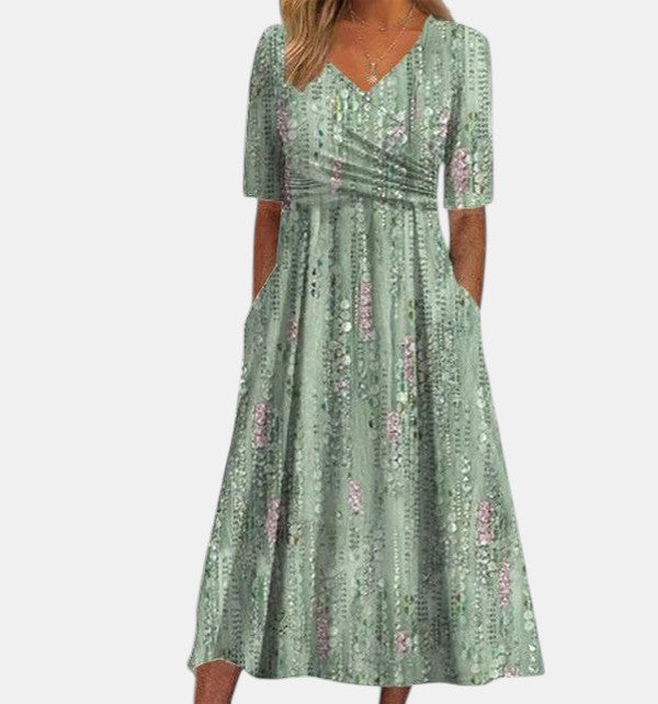 Karin | Elegant Floral Summer Dress