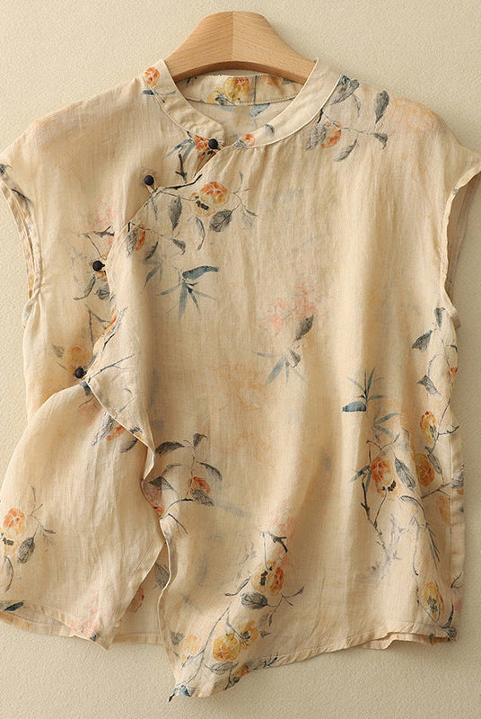 Divya | Vintage Sleeveless Top