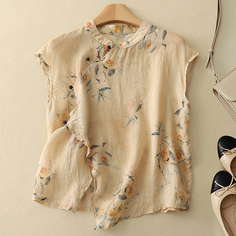 Divya | Vintage Sleeveless Top