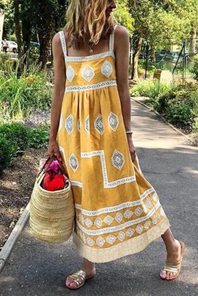 Damaris | Sleeveless Vintage Dress