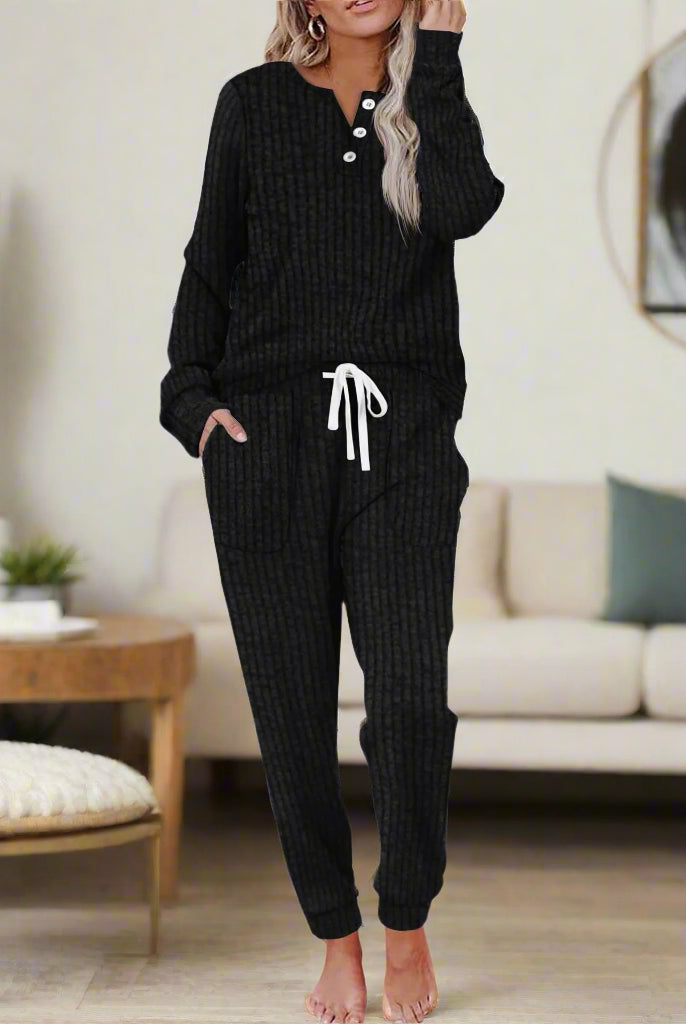 Jessi | Cozy Two Piece Loungewear Set
