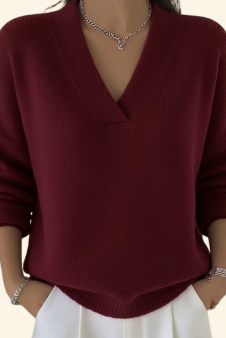 Cheryl | Soft Blouse V-Neck