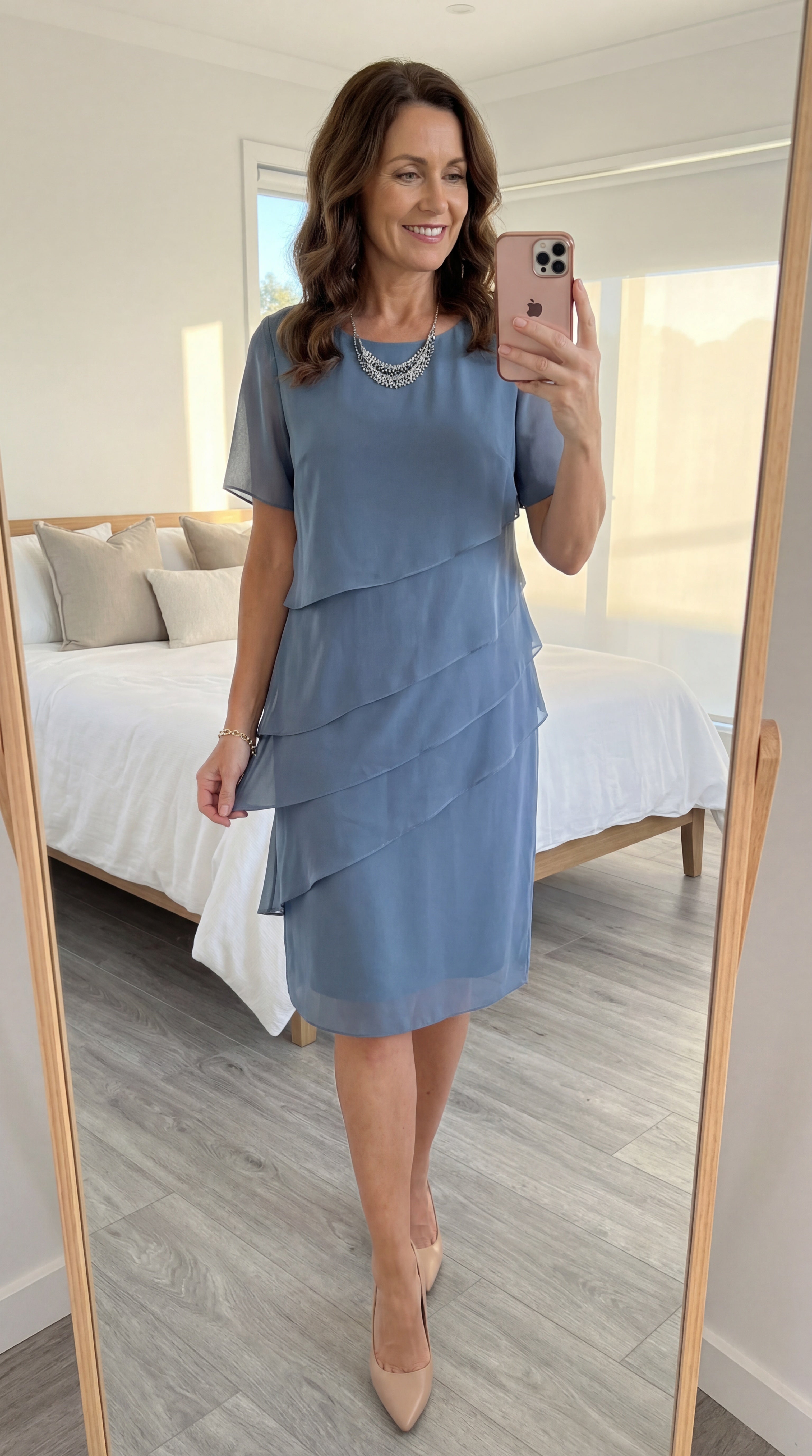 Christie | Elegant Midi Dress