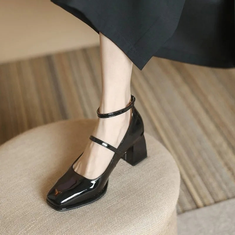 Izzy | Elegant Ankle-Strap Pumps