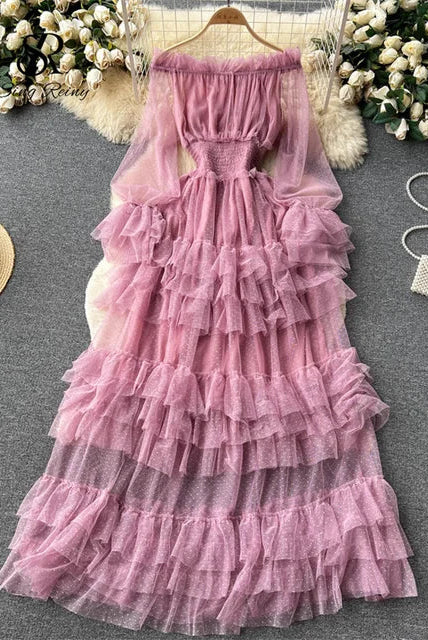 Debbie | Sheer Charm Dress