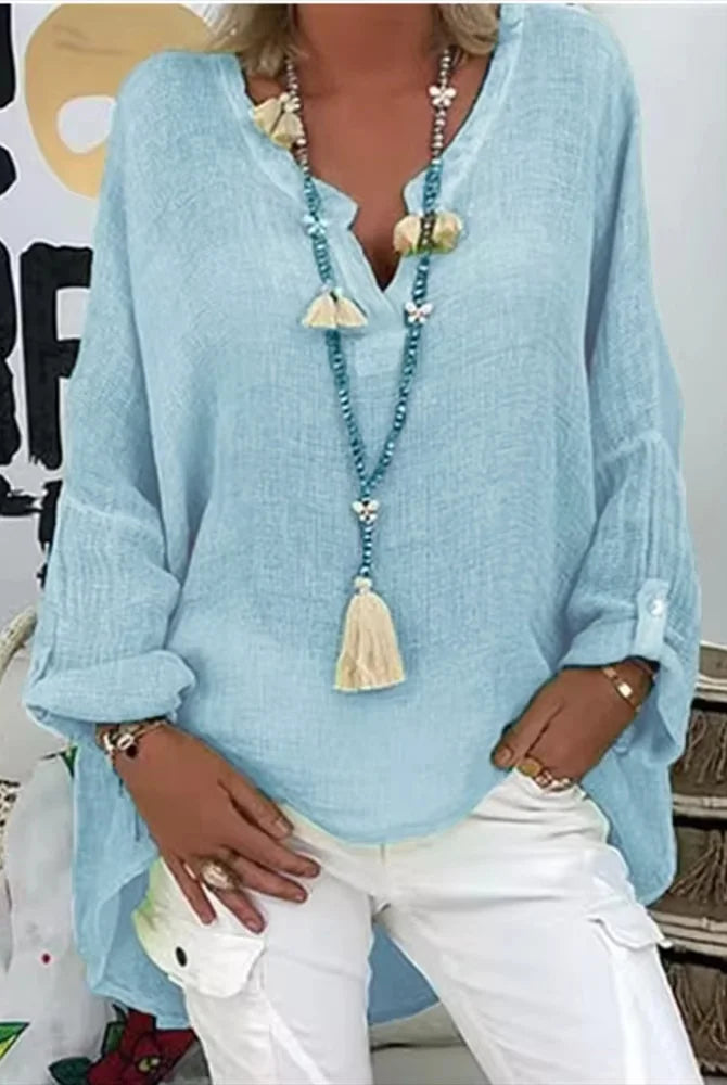 Jeanette | Lightweight Oversized Blouse