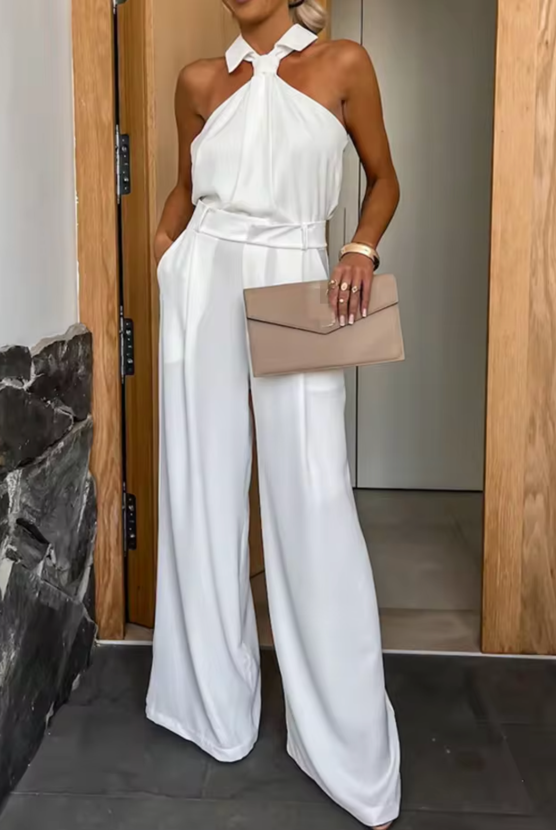 Sheri | Sleek Jumpsuit with Wide Legs