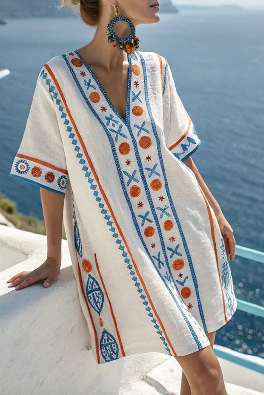 Hanna | Elegant Beach Dress for Summer Parties and Beach Days