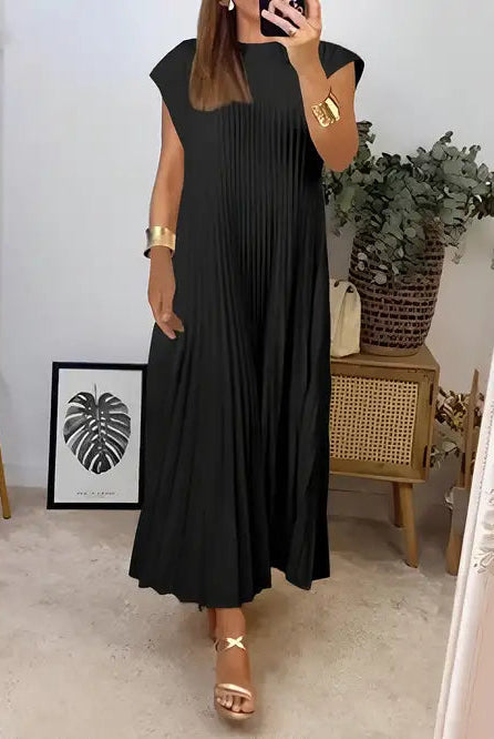 Patty | Pleated Midi Dress