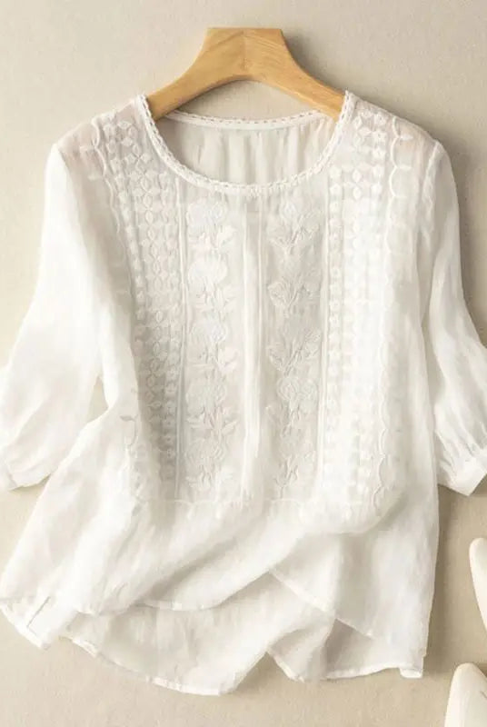 Dina | Floral Relaxed Blouse