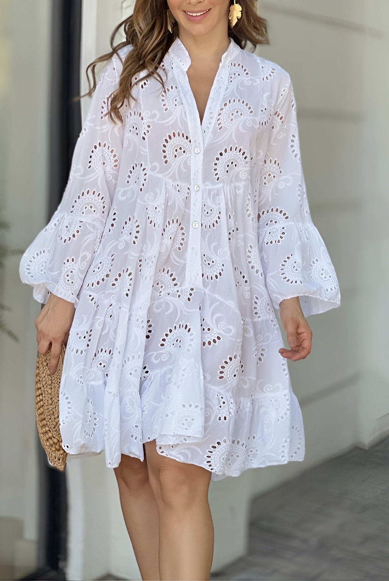 Alejandra | Neck Summer Dress