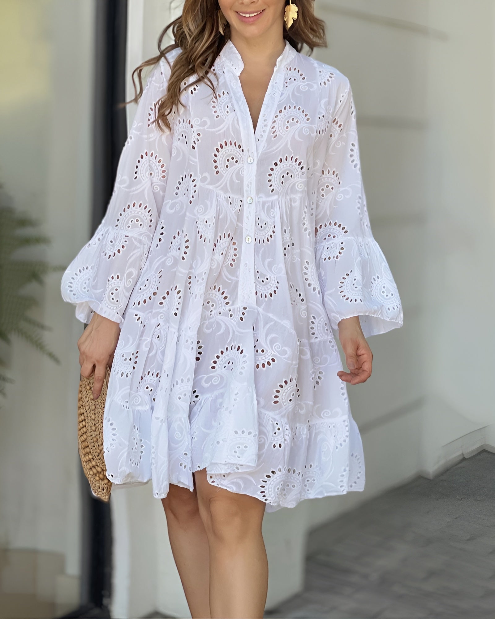Alejandra | Neck Summer Dress