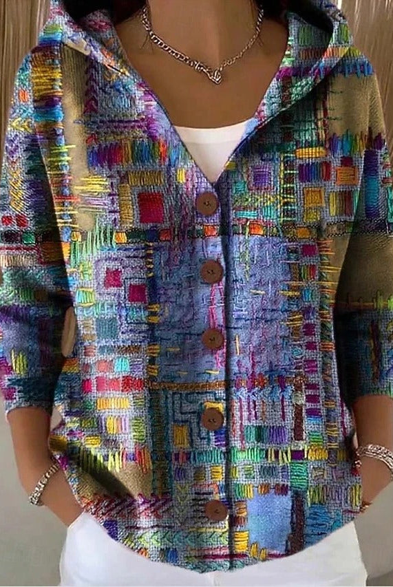 Doreen | Artistic Warm Long Cardigan