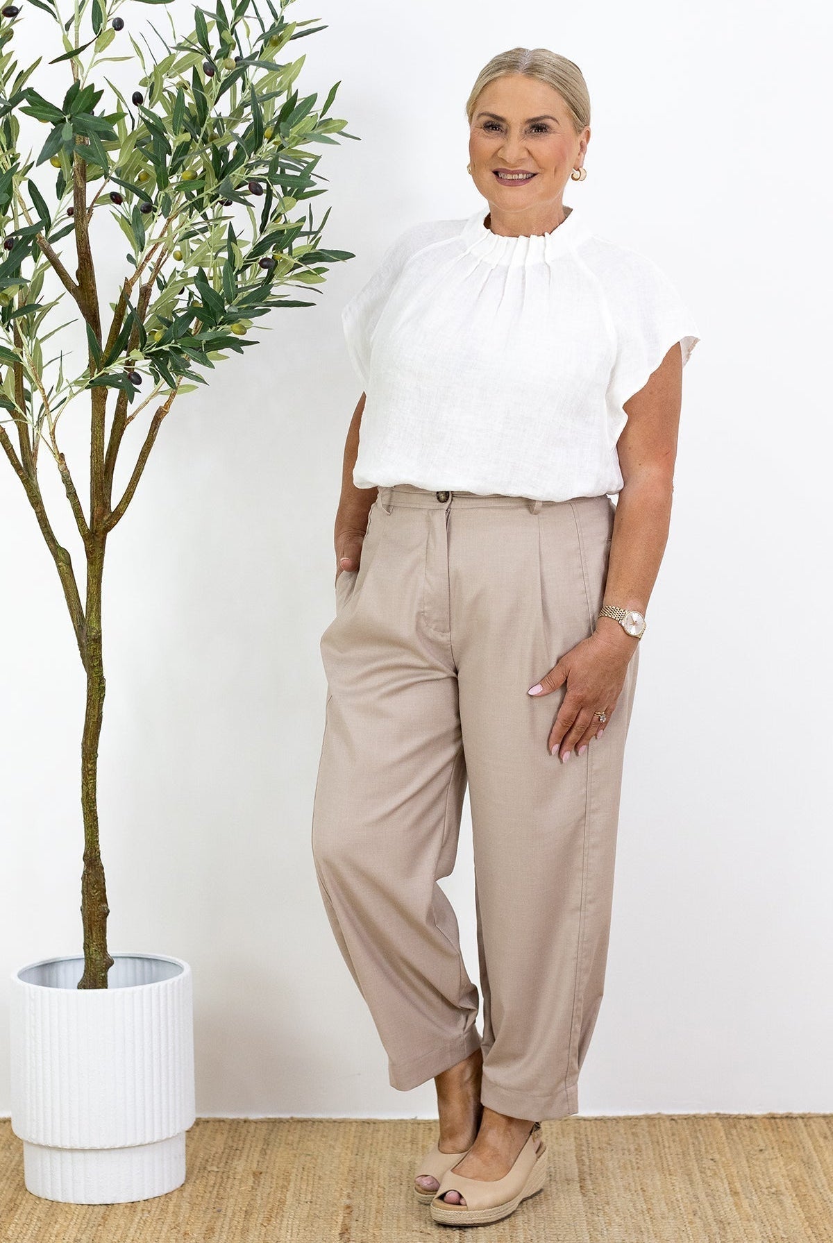 Aileen | Tailored Breezy Trouser