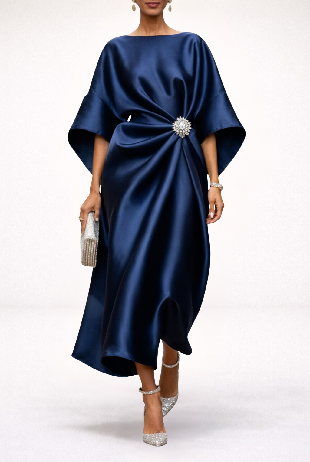 Lola | Elegant Satin Maxi Dress