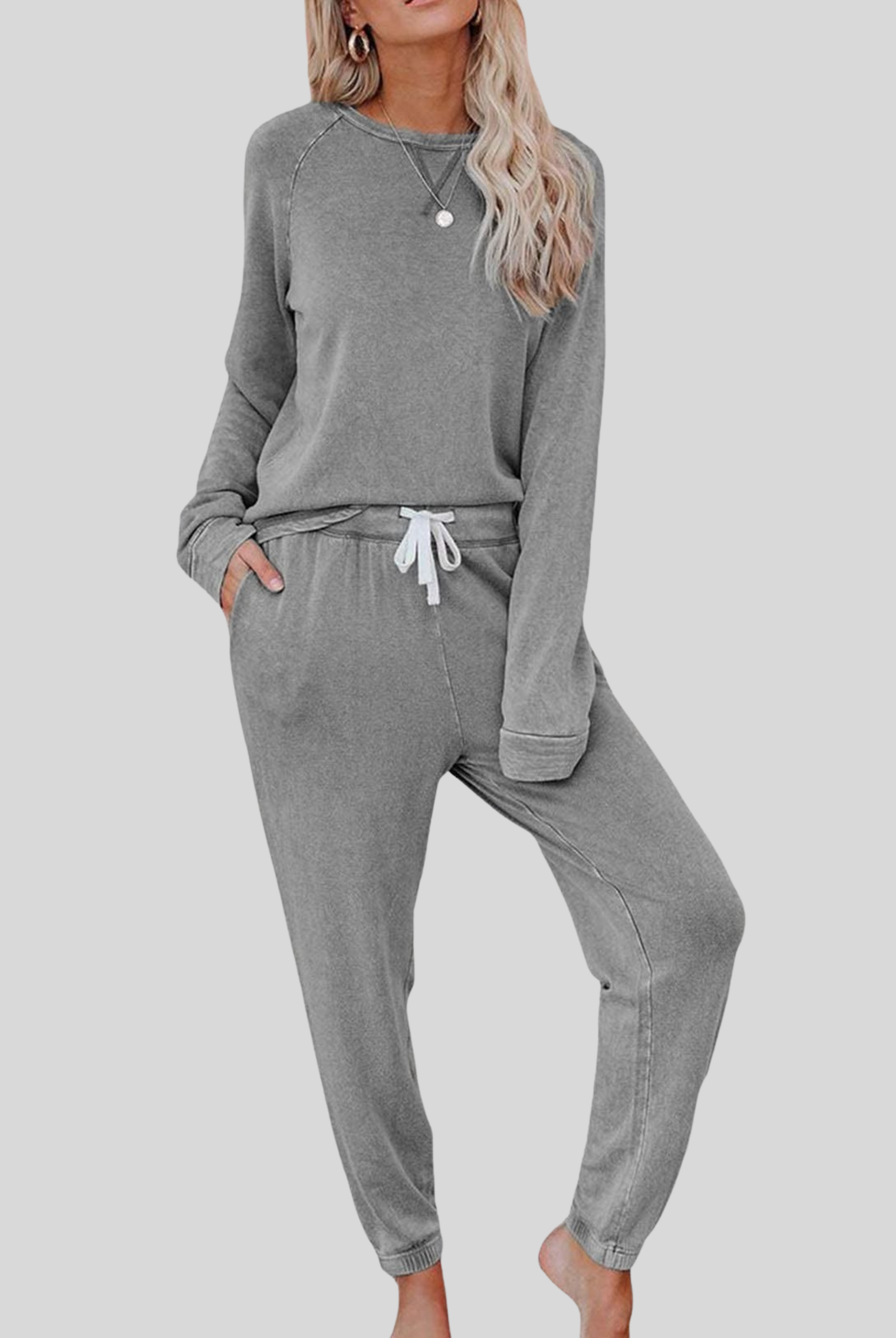Dania | Casual Long Sleeve and Sweatpants Set