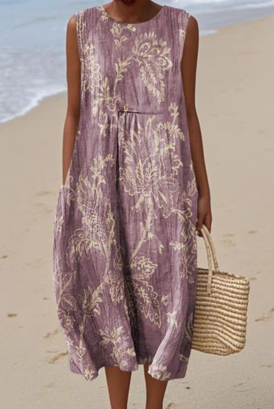 Tori | Floral Midi Dress