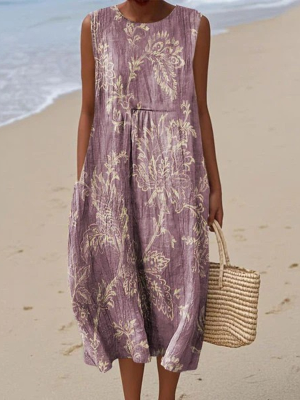 Tori | Floral Midi Dress
