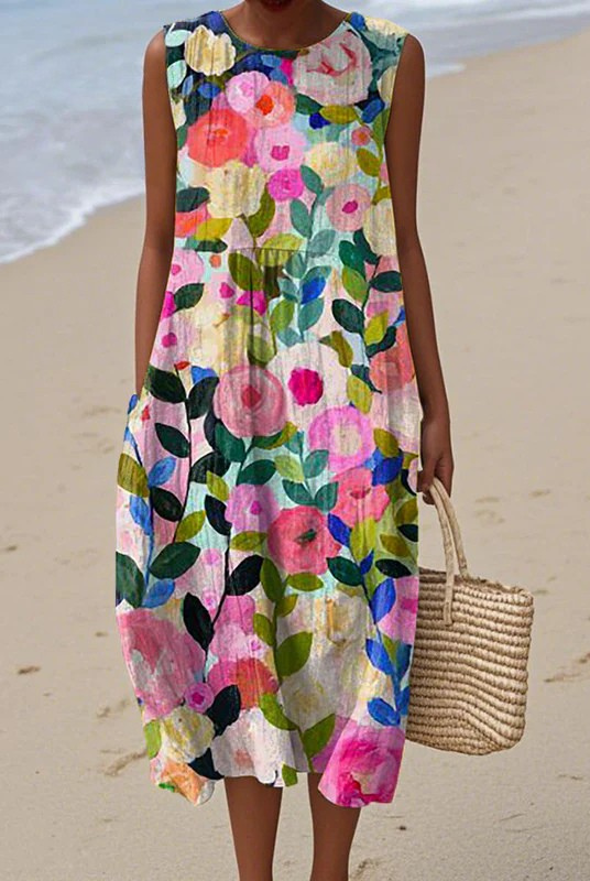 Maryann | Floral Midi Dress