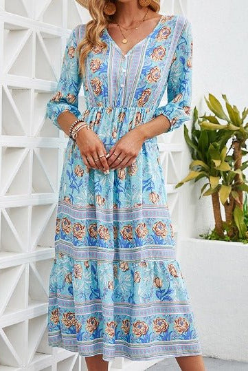 Frances | Seaside Boho Dress