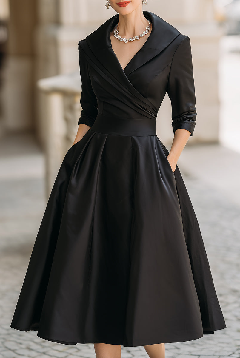Stephanie | Élance Midi Dress