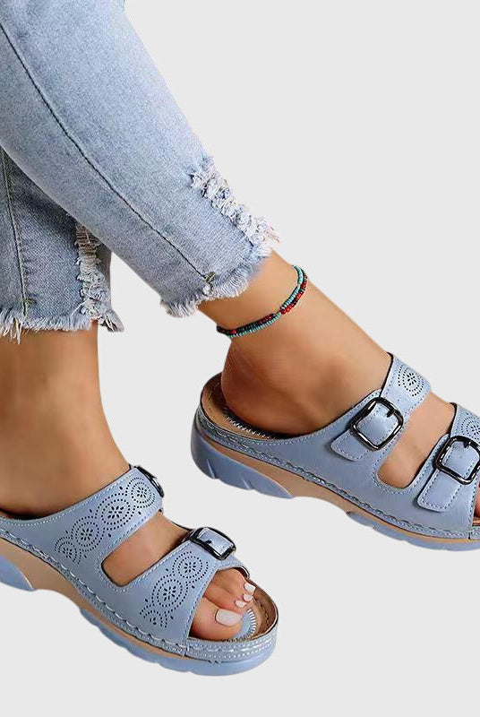 Kaylee | Orthopedic Leather Sandals