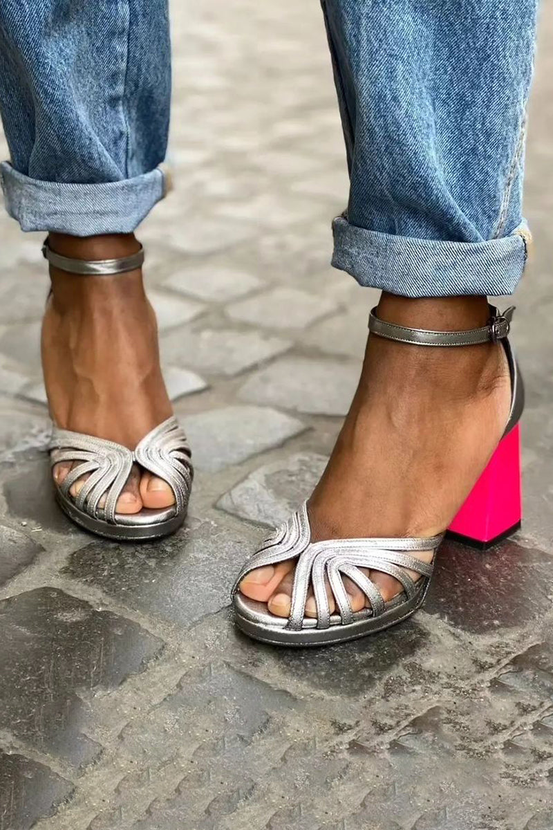 Candice | Refined Heels Silver