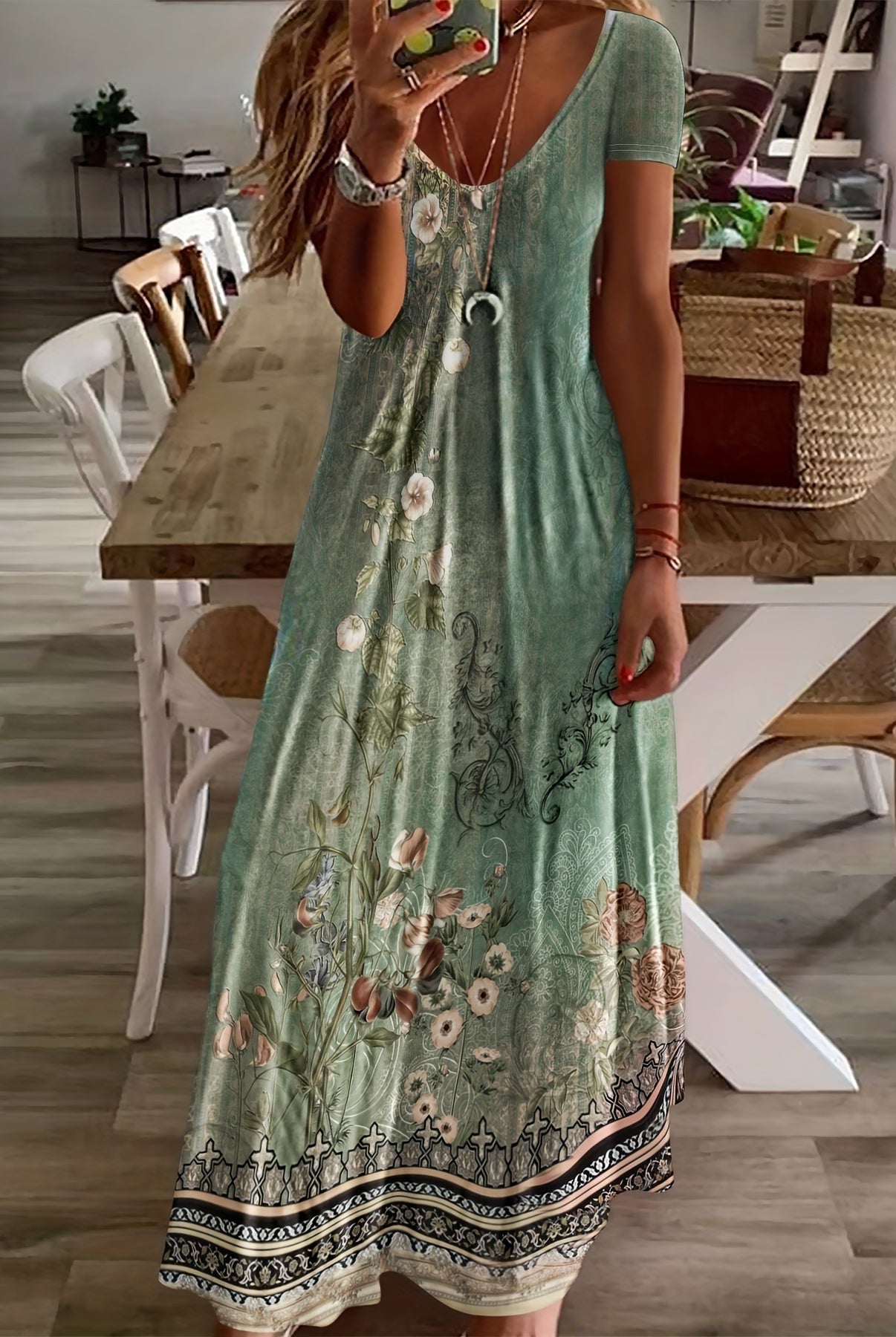Veronica | Artistic Tummy-Flattering Dress