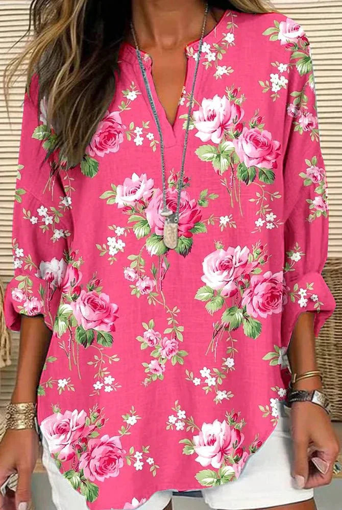 Tessa | Graceful Floral Blouse