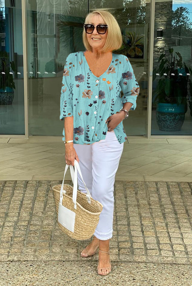 Gayle | Floral Top