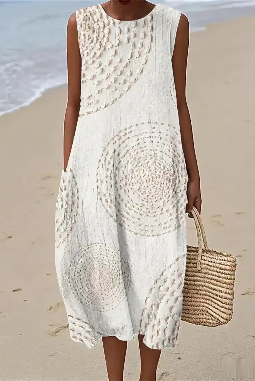 Ebony | Casual Sleeveless Dress