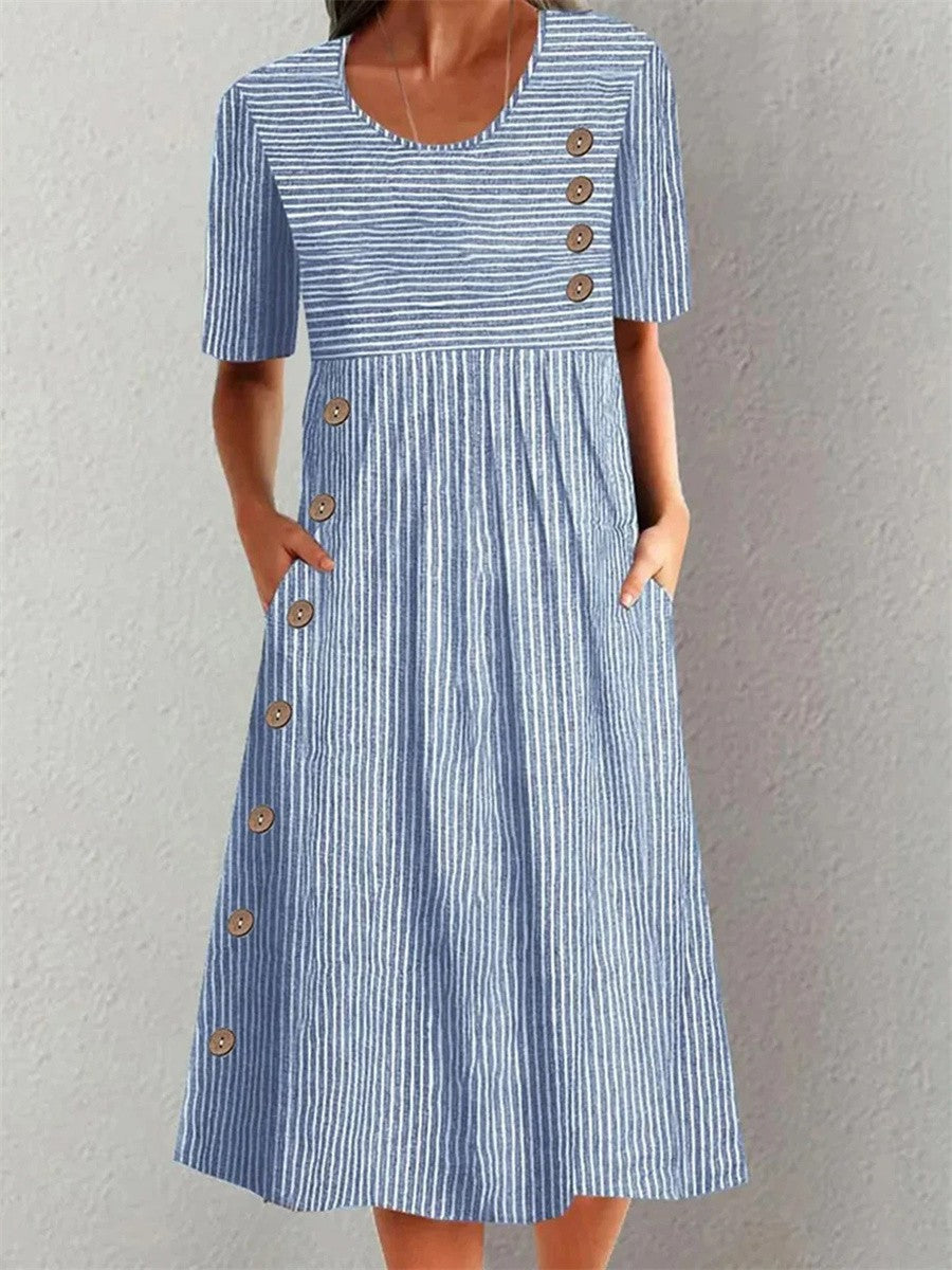 Lizzy | Striped Summer Dress