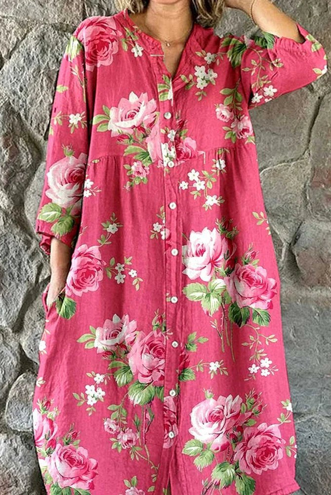 Haydee | Art Floral Dress