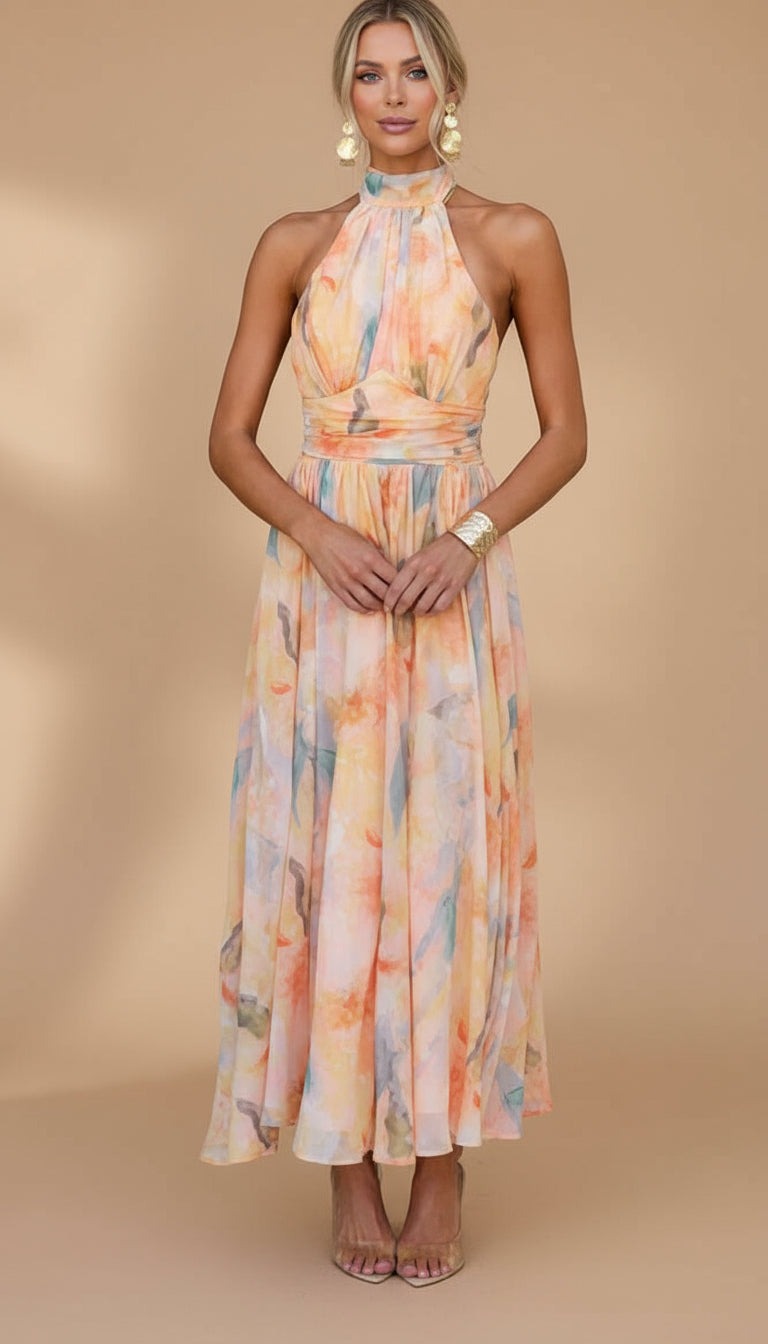 Karin | Maxi Dress with Print