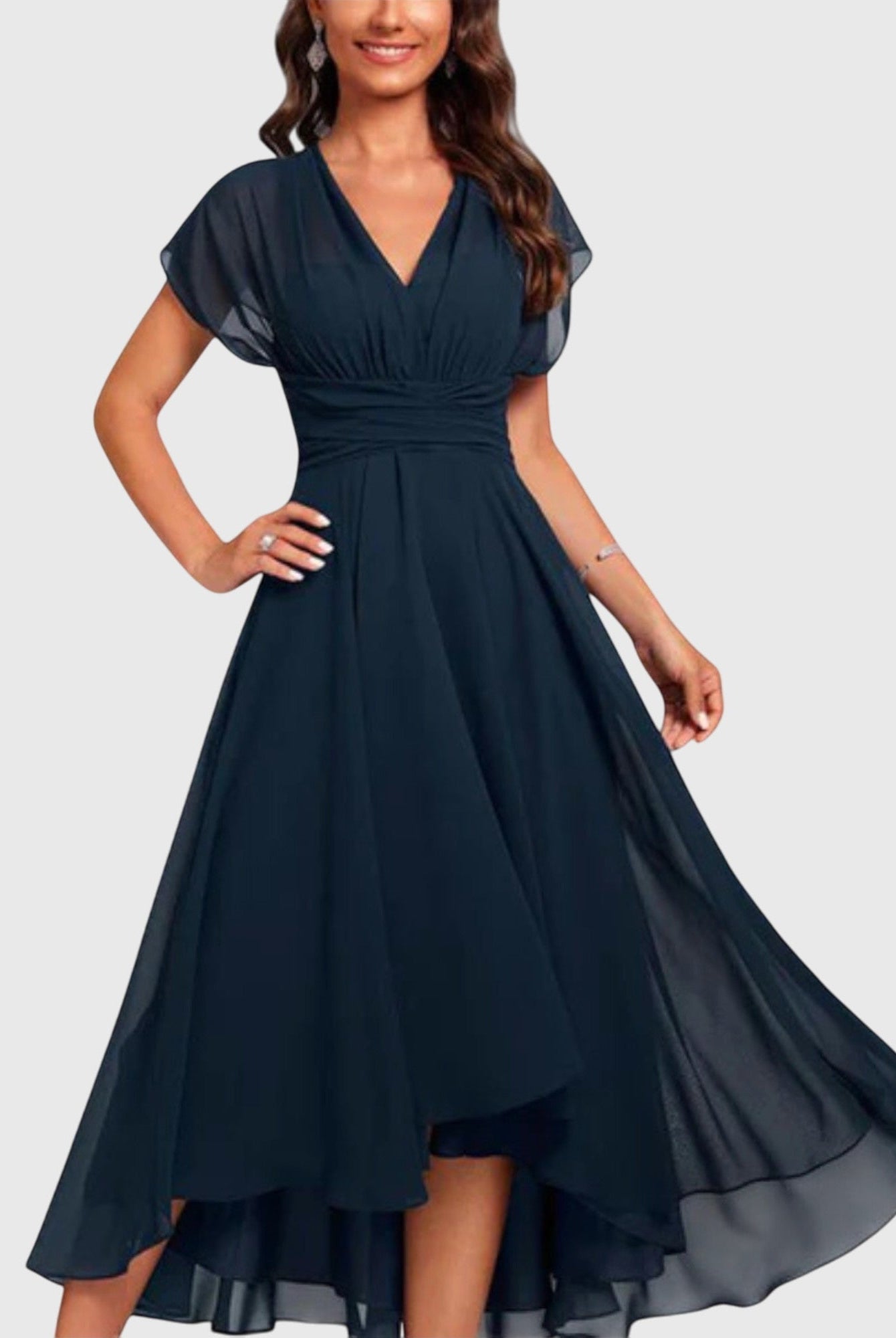 Katy | V-Neck a-Line Dress