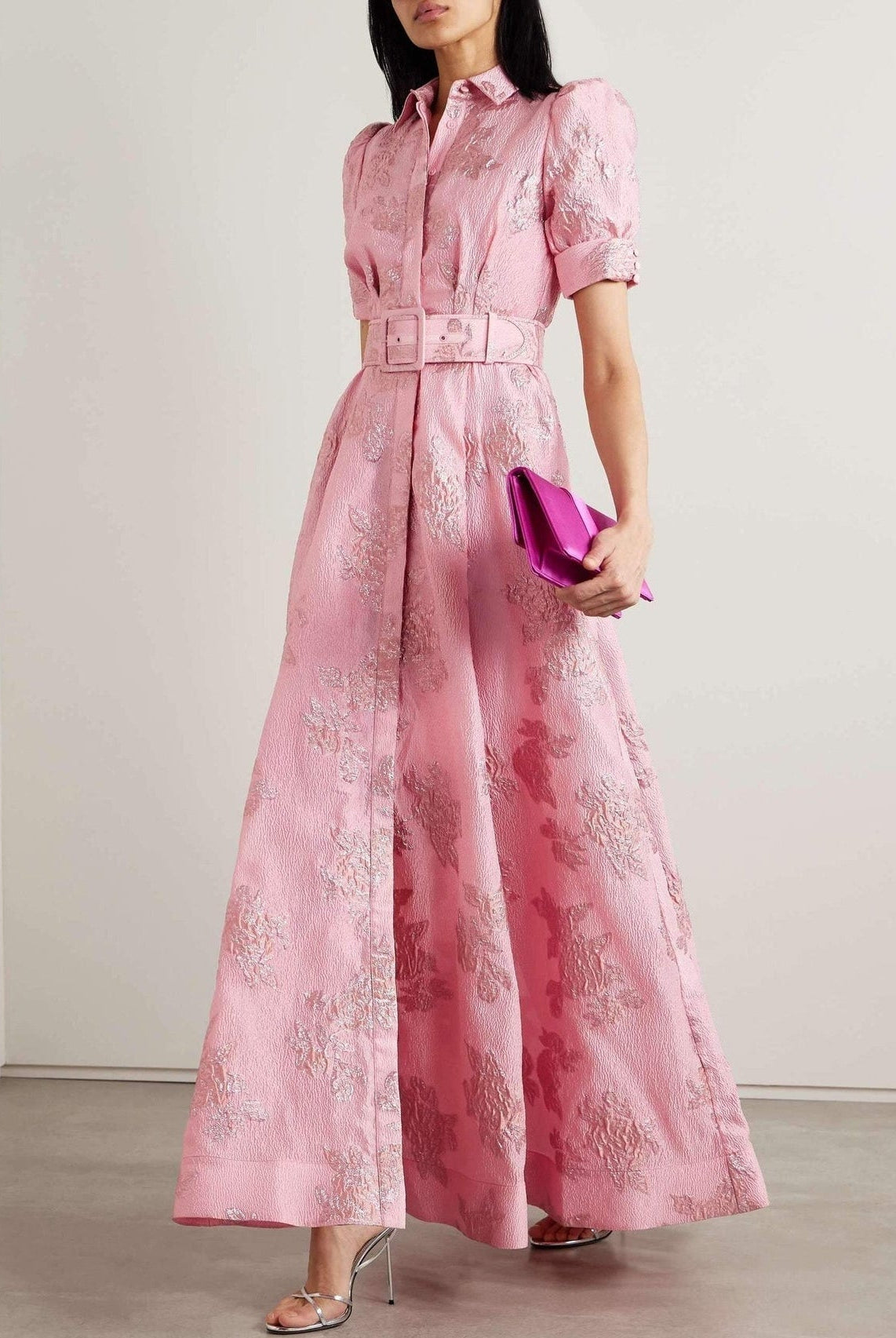 Nidia | Dress with Short Puff Sleeves