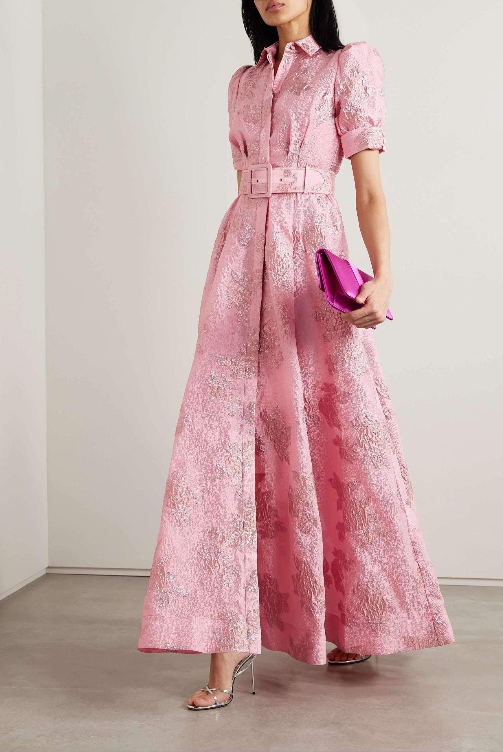 Sonia | Short Puff Sleeves Dress