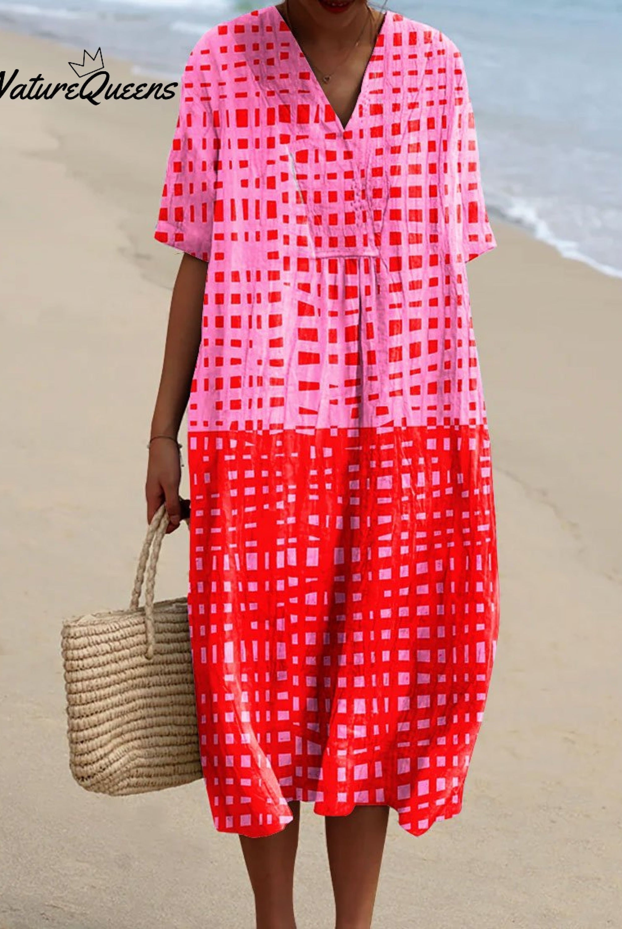 Kelli | Check Dress