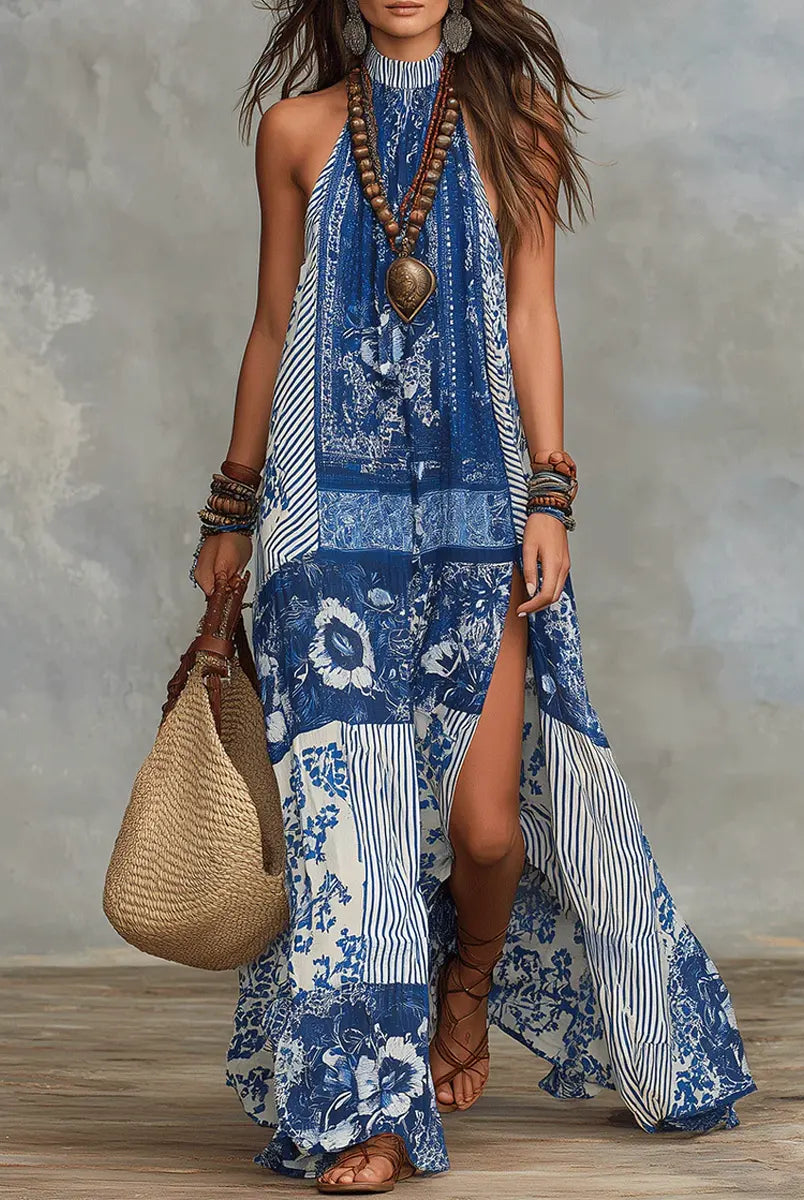 Tami | Patchwork Maxi Dress