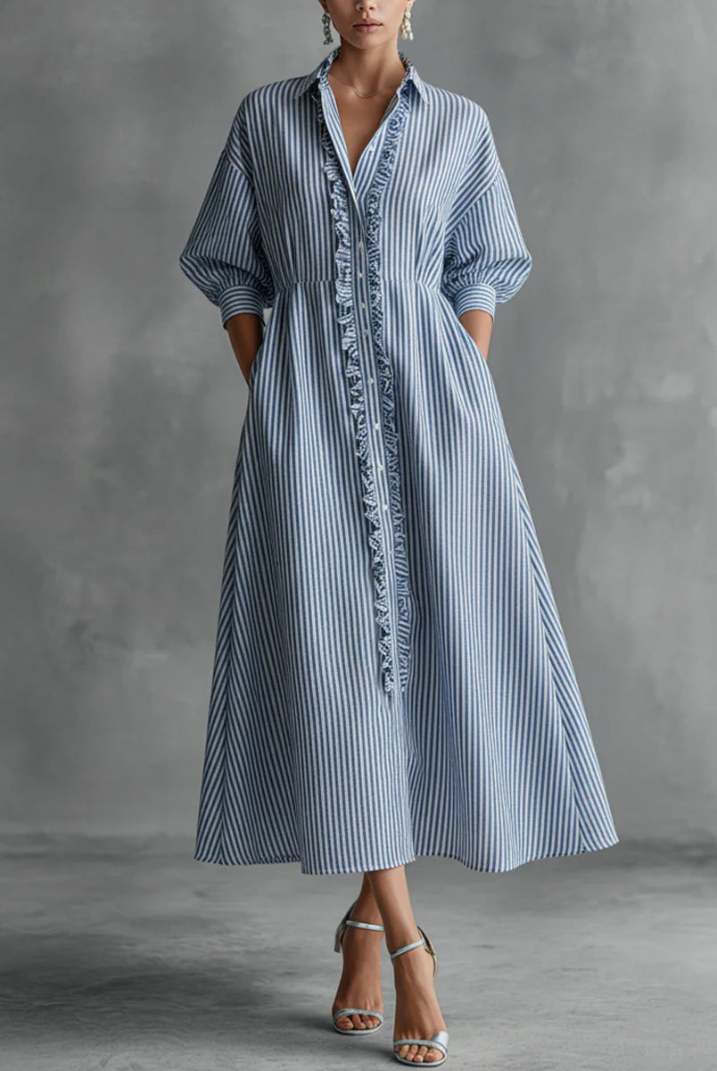 Araceli | Stripe Maxi Dress