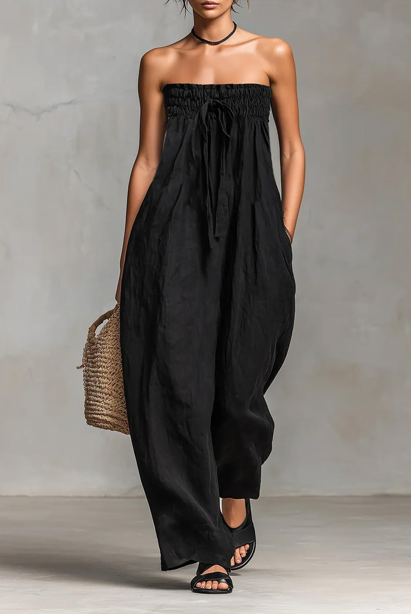 Tami | Strapless Flow Maxi Dress