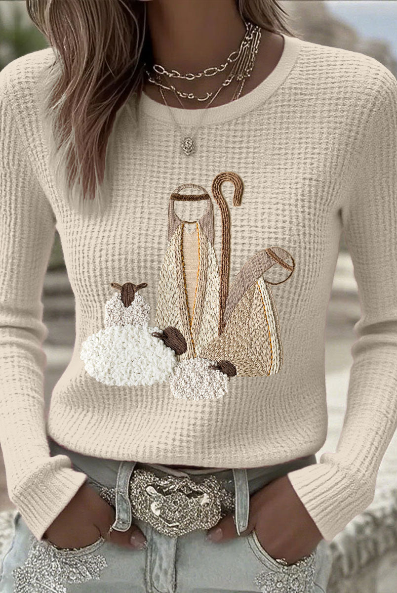 Gayle | Christmas Jesus Nativity Tops