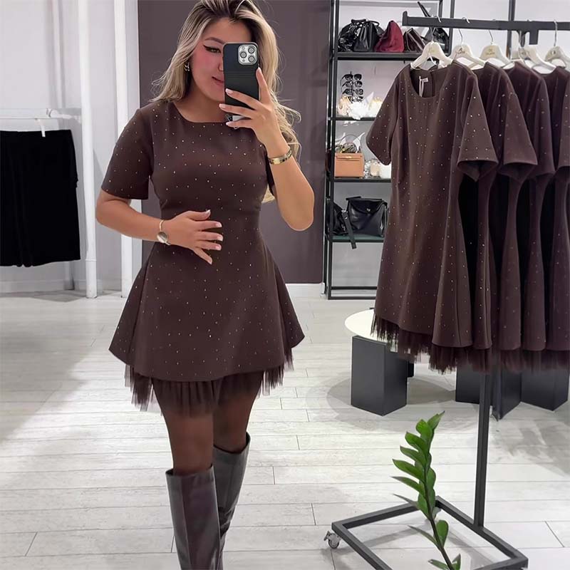 Gayle | Spark Lace Mini Dress