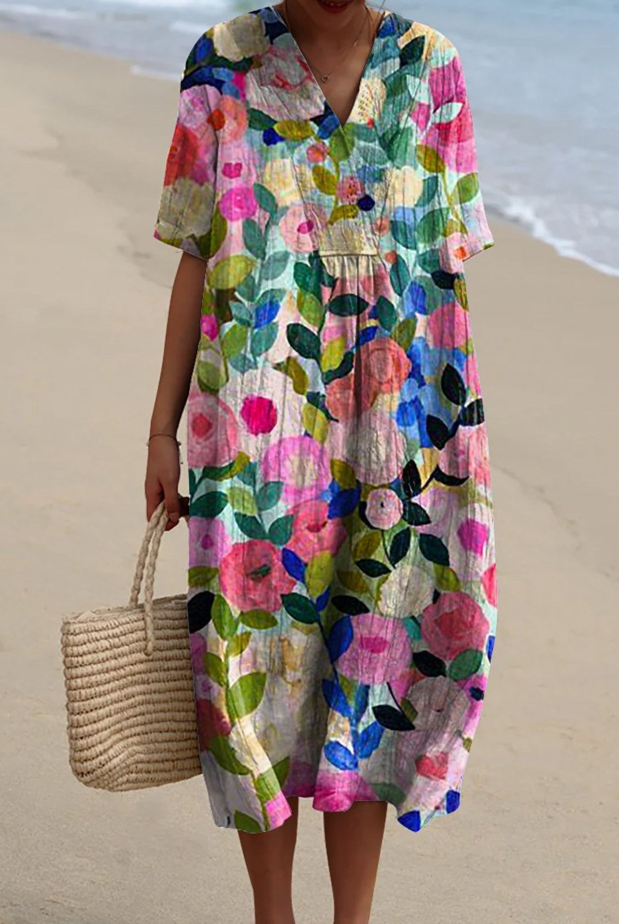 Sandy | Vintage Flower Dress