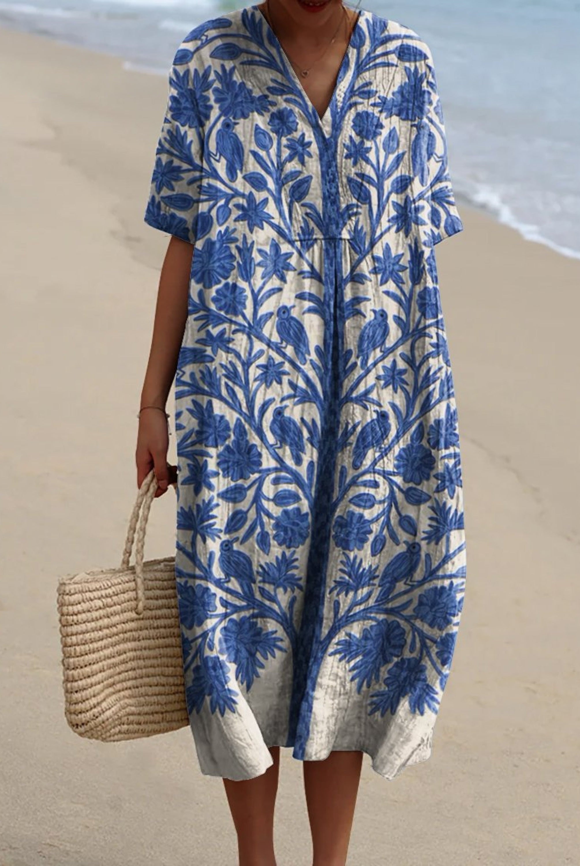 Ceci | Vintage Floral Dress