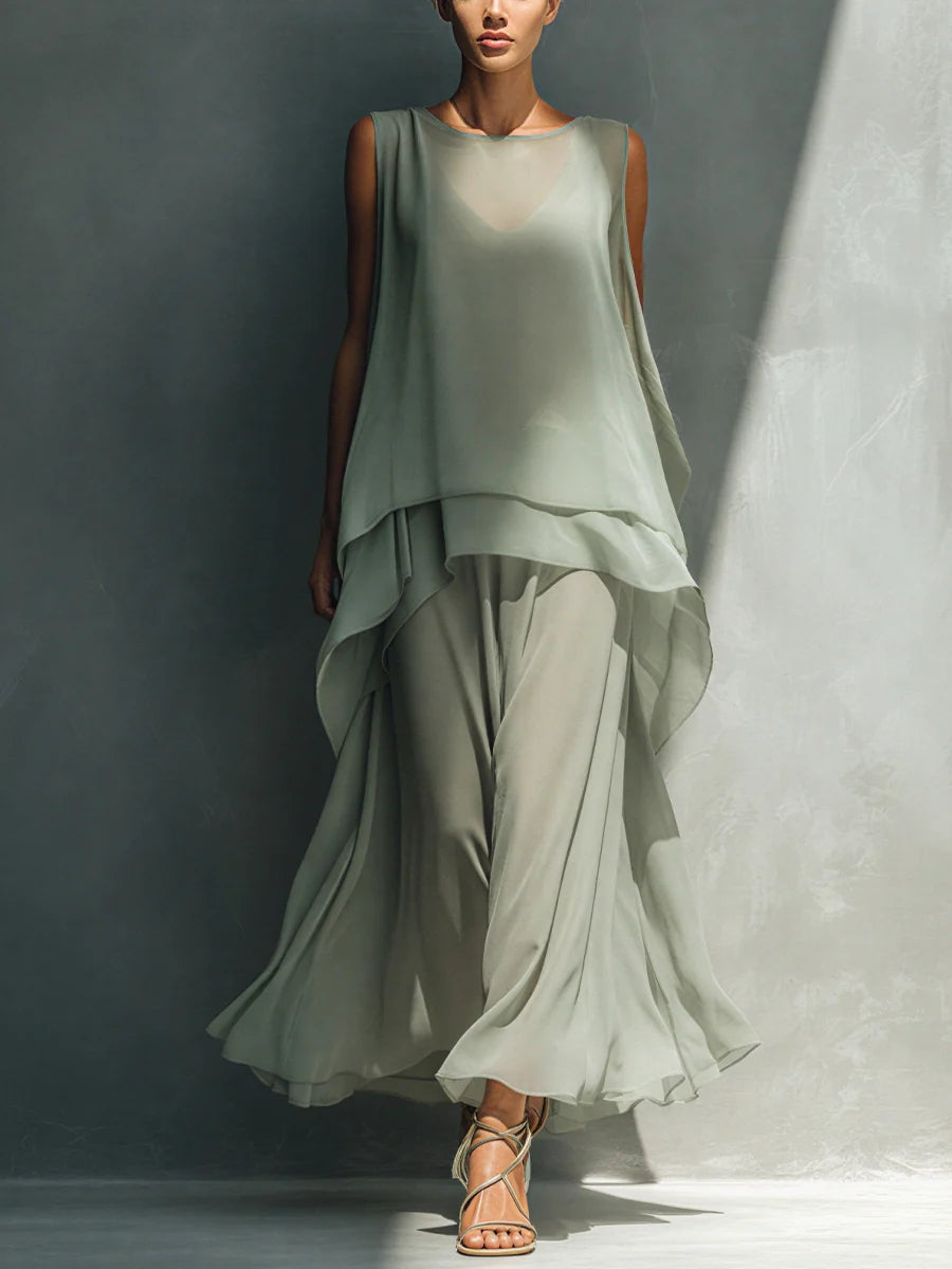 Lora | Layered Flow Two-Piece Set