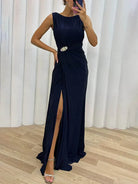 Billie | Long Pleated Dress