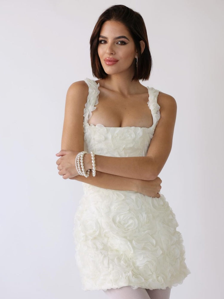 Francisca | Blossom Embrace Corset Mini Dress