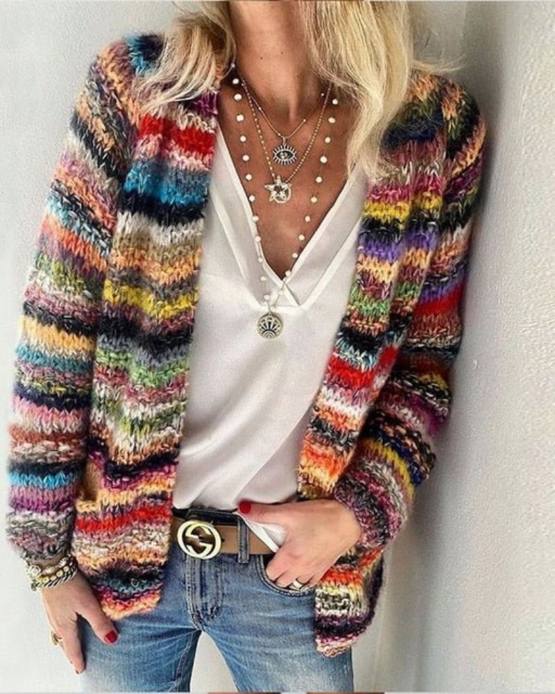 Jennie | Colorful Cardigan